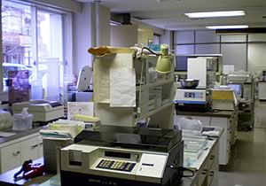 検査室の画像