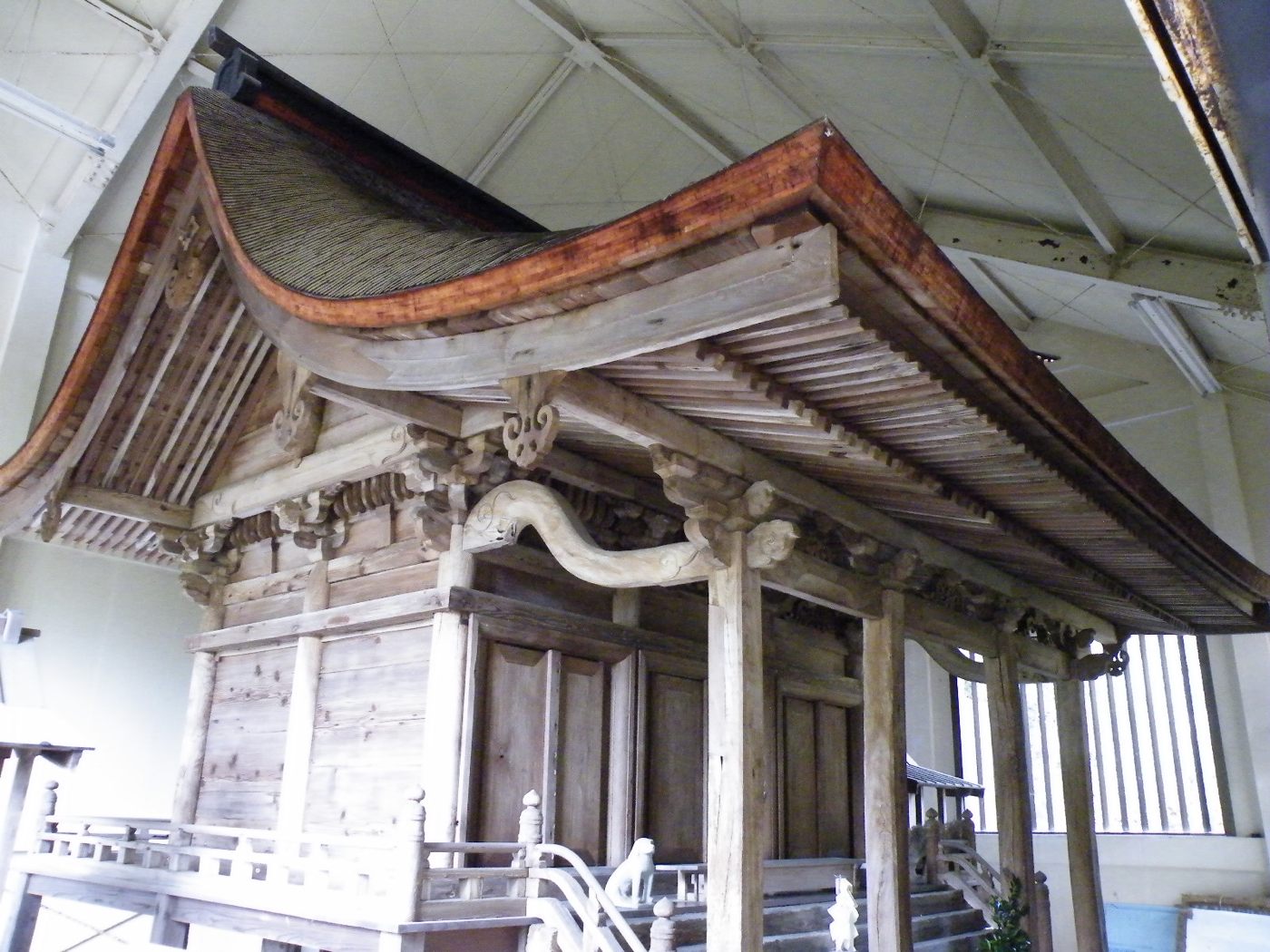 小比叡神社（本殿、鳥居）の画像