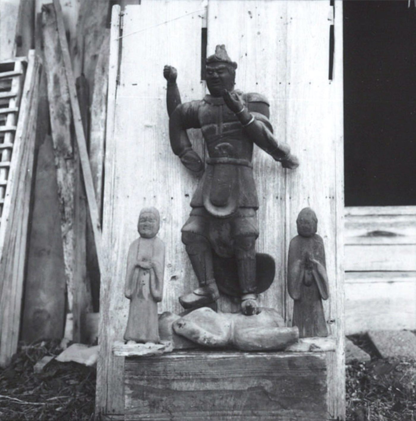 木造毘沙門天像の画像