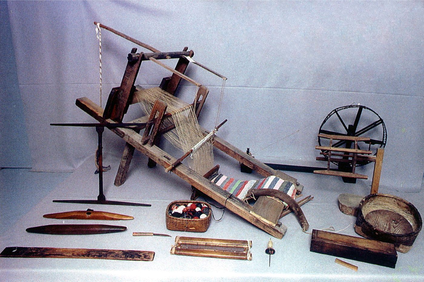 佐渡海府の紡織用具の画像
