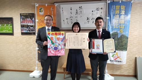 20210318_市長面会（歯のポスター文部科学大臣賞受賞者）