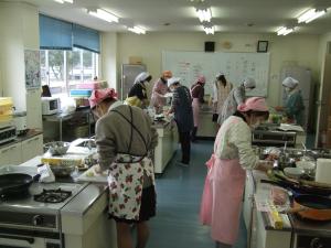 最終審査・調理風景