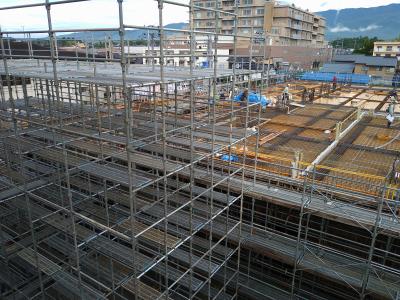 庁舎建設工事写真（8月）06