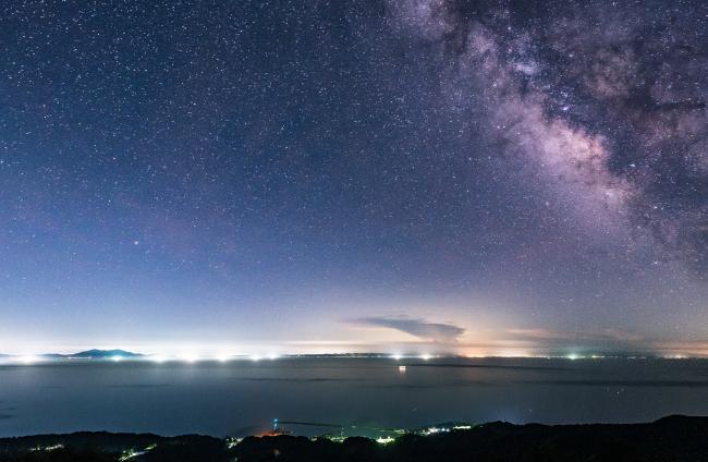 天狗が見た夜空