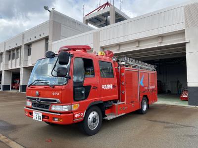 消防ポンプ車３