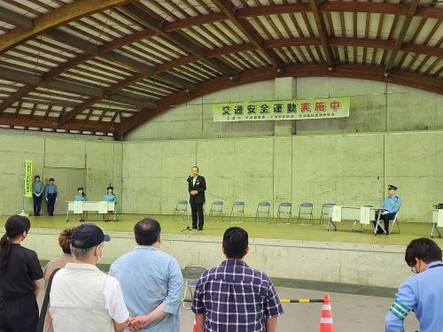 佐渡市犯罪のない安全で安心なまちづくり市民大会2023写真