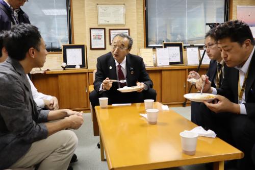 試食会の様子