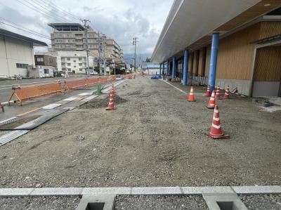 西側車道部　下層路盤工