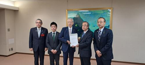 要望活動（県市長会）