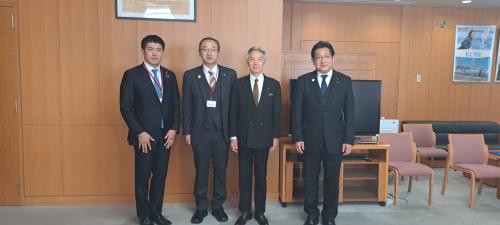 盛山文部科学大臣との面会