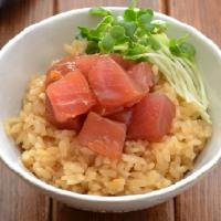 番茶めしのまぐろ丼