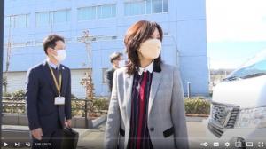相川七瀬さん佐渡金山訪問