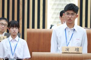 明誠高校代表質問