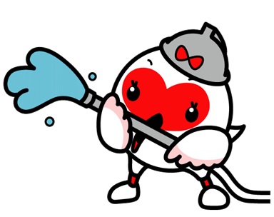 トキによる放水