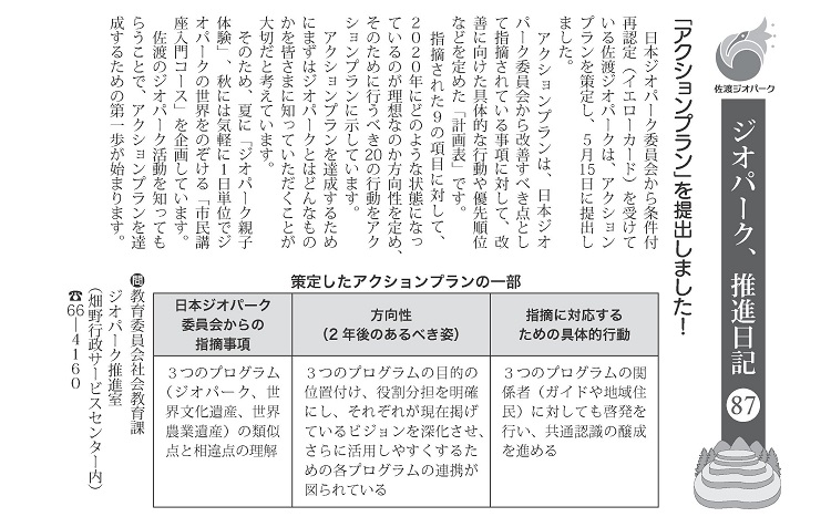 ジオパーク推進日記087