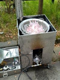 移動式炊飯釜