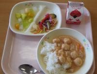 ジオパーク10周年記念給食