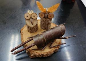 木の枝工作