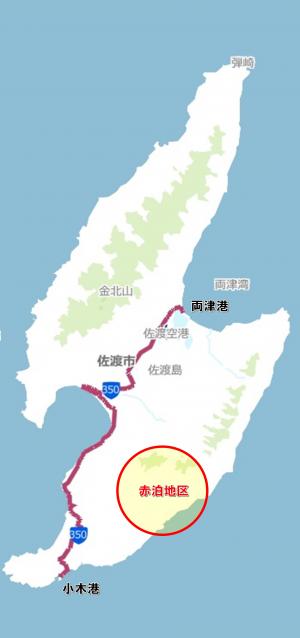赤泊地図