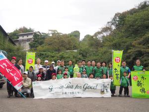 道遊の割戸をバックした集合写真