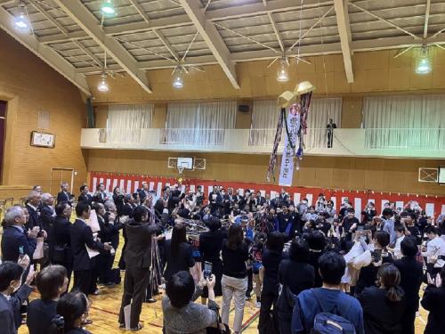 赤泊小学校創立記念式典