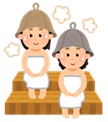 サウナのイラスト２