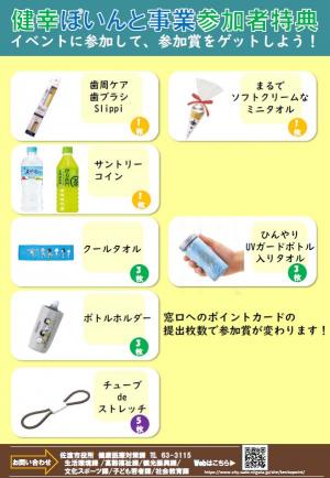 R8参加賞一覧