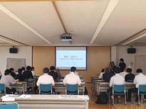 小国高校講演