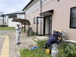 和田さんの仕事風景