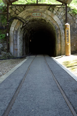 間ノ山・高任地区 道遊坑坑口