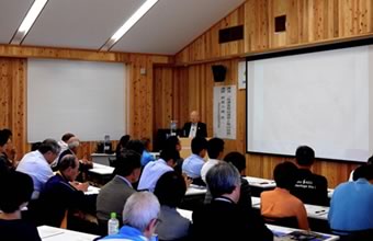 渡金銀山遺跡講演会「佐渡金銀山遺跡と鉱山技術」を開催しましたの画像1