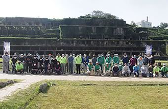 佐渡金銀山遺跡周辺での草刈りボランティア活動を実施しましたの画像1