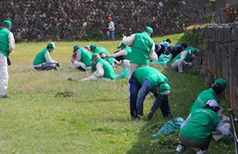 佐渡金銀山遺跡周辺での草刈りボランティア活動を実施しましたの画像2
