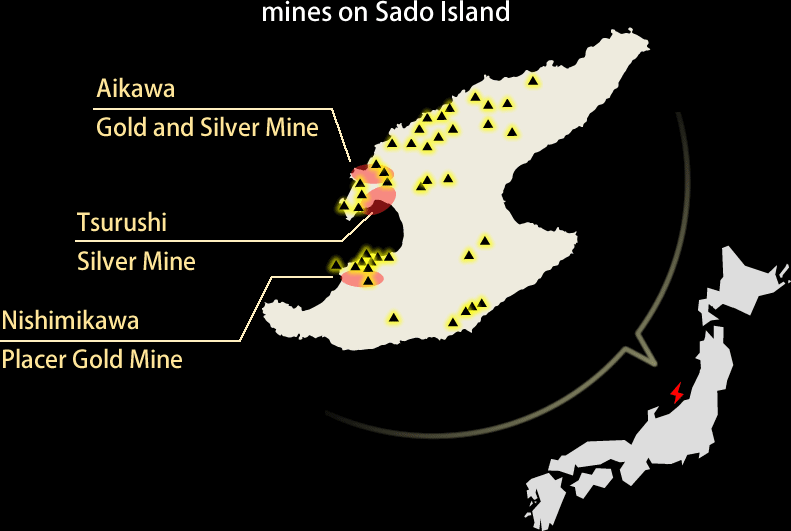 image:mines on Sado island