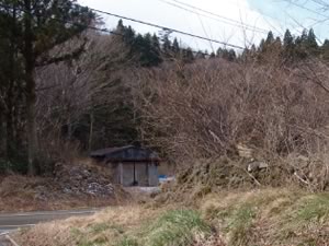 石積み水路跡の画像