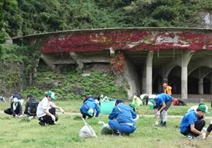 世界遺産登録推進事業：北沢地区草刈ボランティアの画像