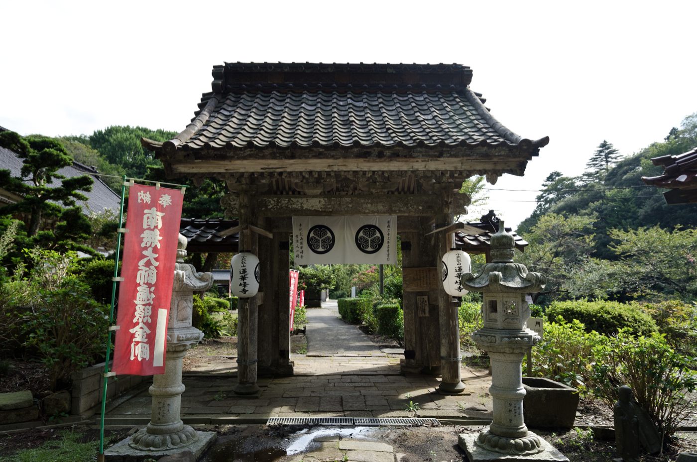 蓮華峰寺唐門の画像