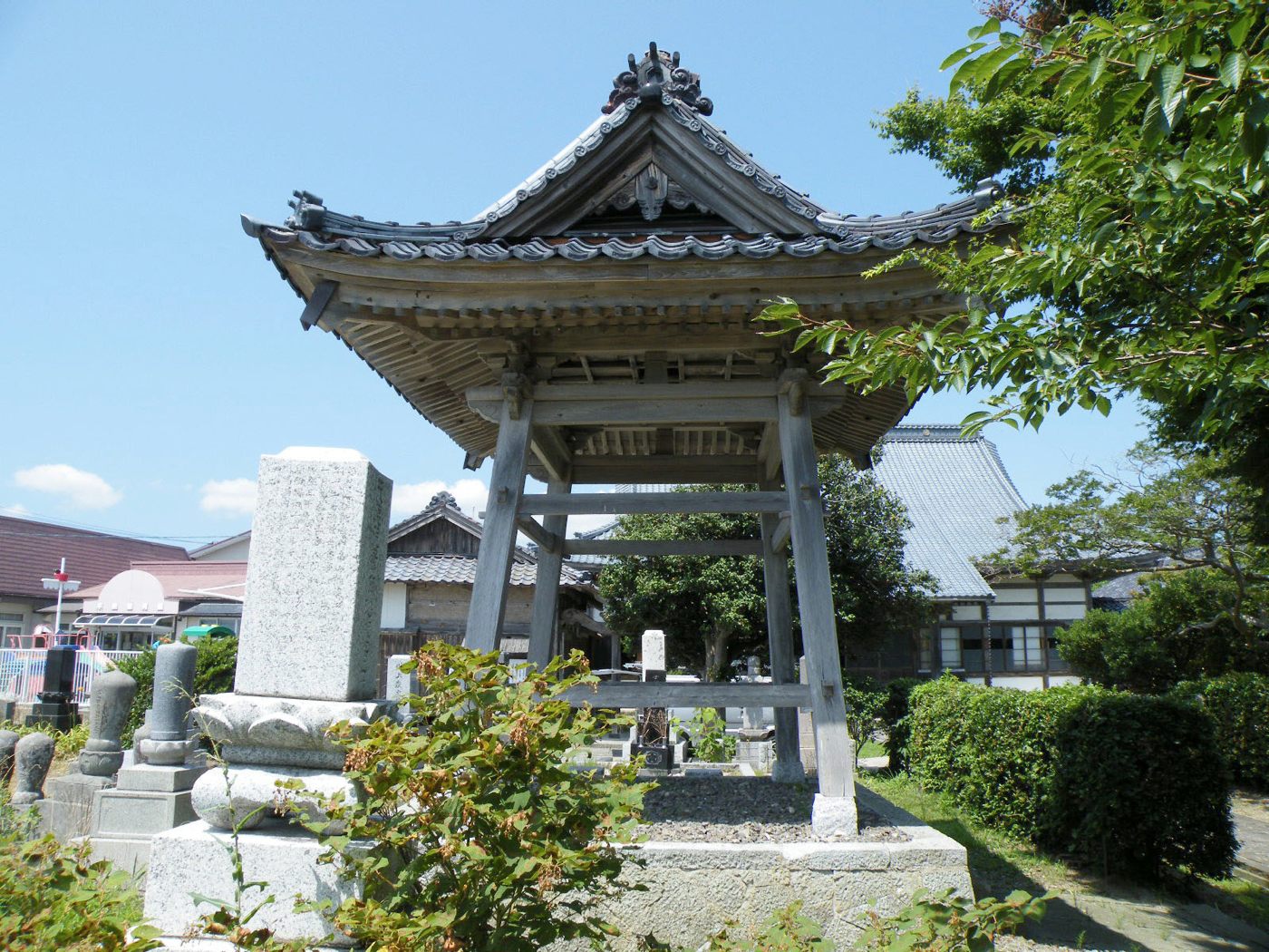 正法寺鐘楼の画像