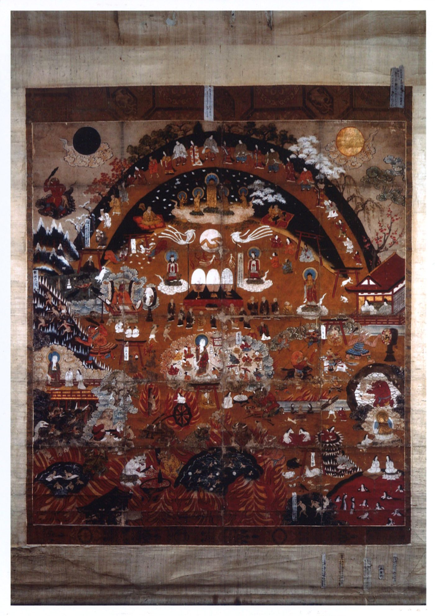 熊野神社観心十界曼荼羅・熊野参詣曼荼羅の画像1
