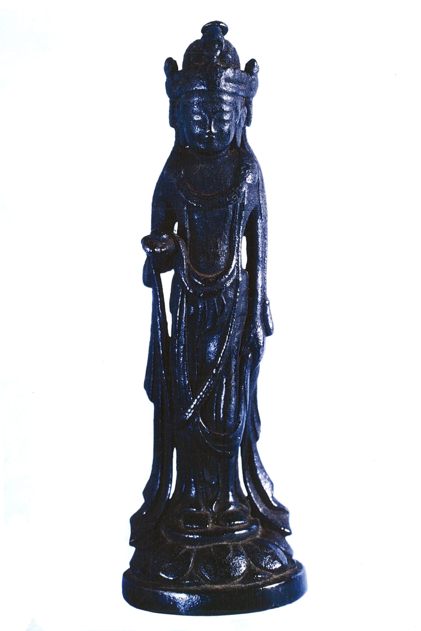 銅造観世音菩薩像の画像