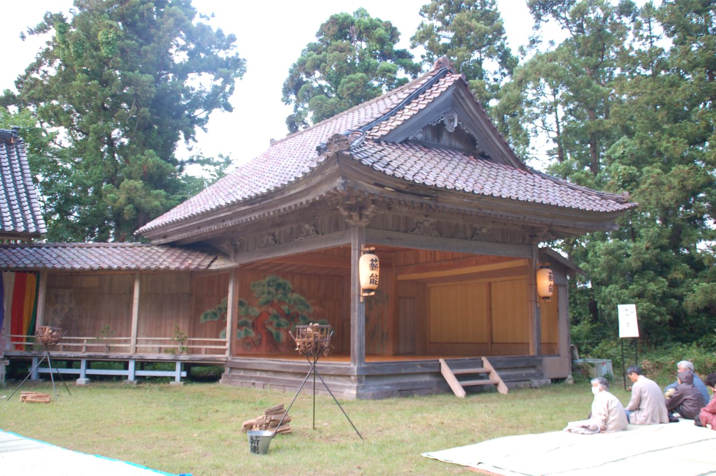 佐渡熊野神社能舞台の画像