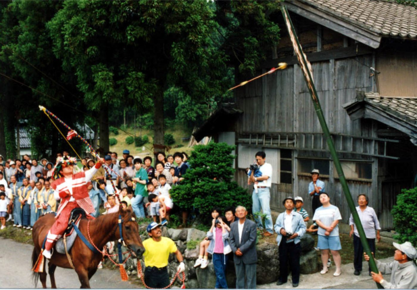 羽黒神社のやぶさめの画像