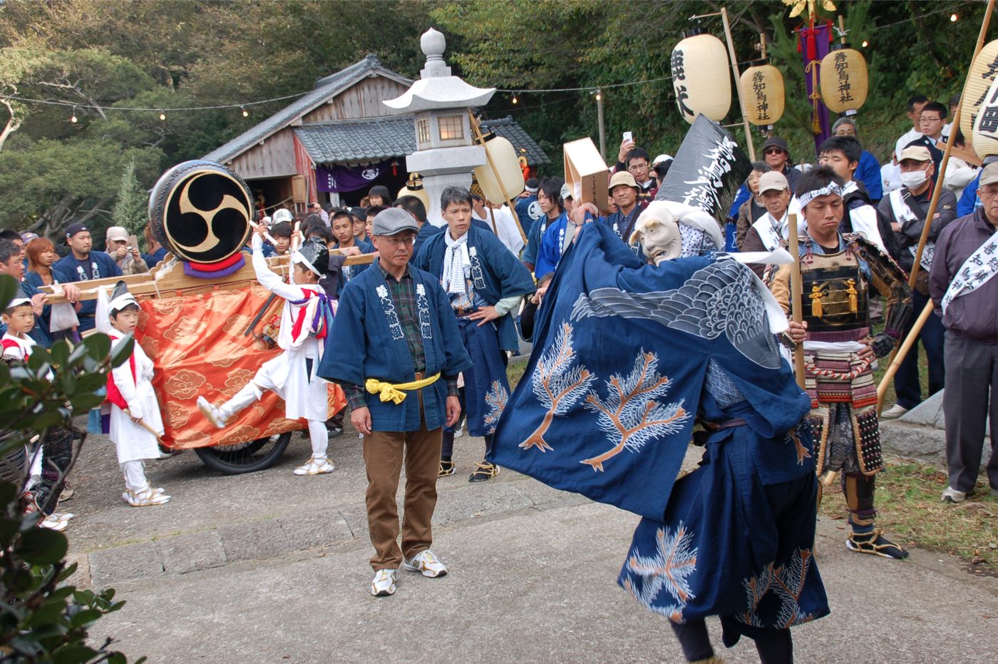 善知鳥神社祭礼行事の画像