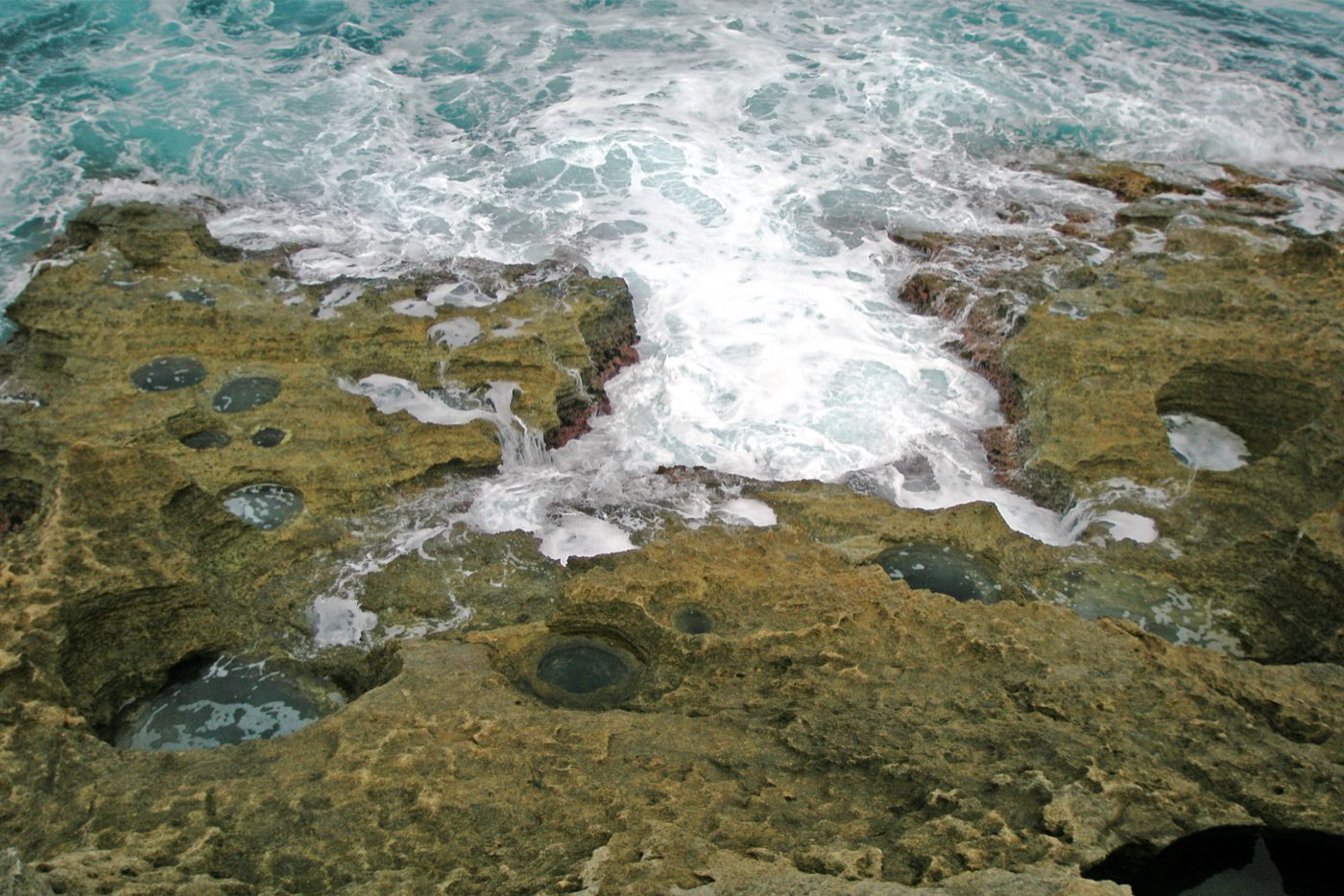 平根崎波蝕甌穴群の画像