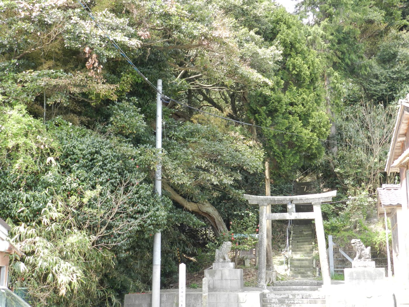 二見神社の社叢の画像