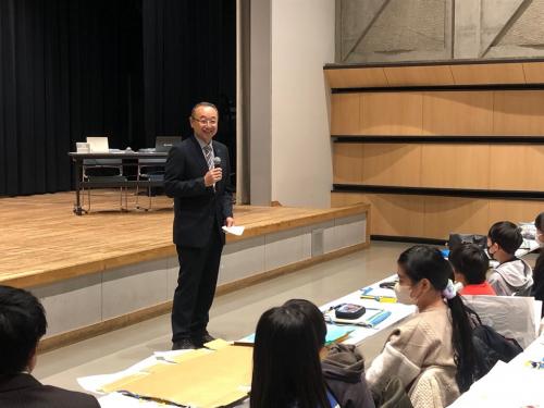 佐渡市長あいさつ