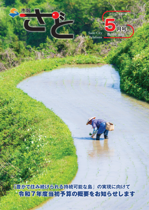市報さど2025年5月号（255号）